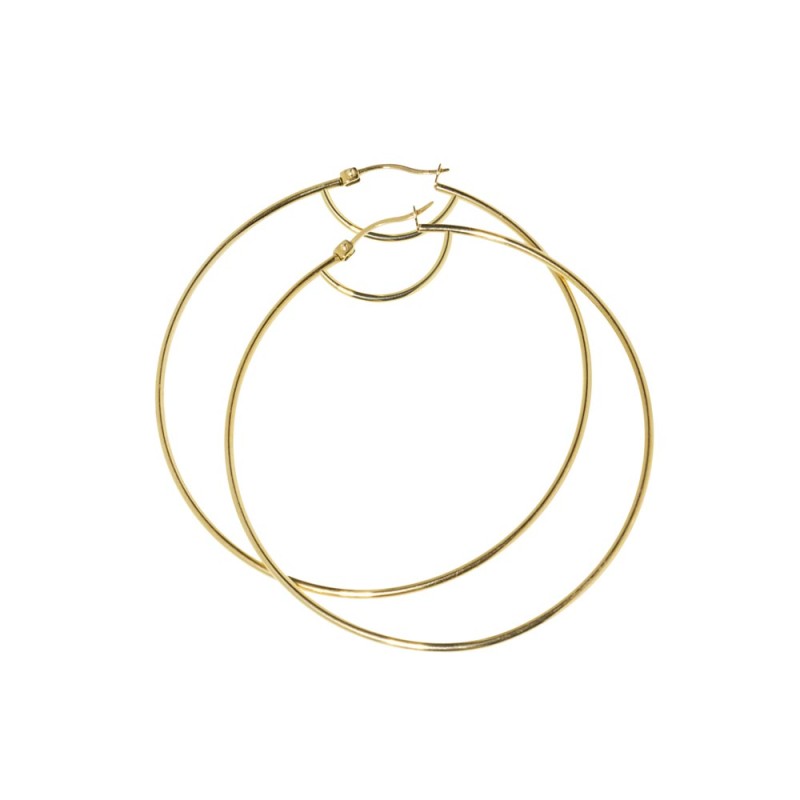 Orecchini a cerchio 63mm Orecchini a cerchio 63mm