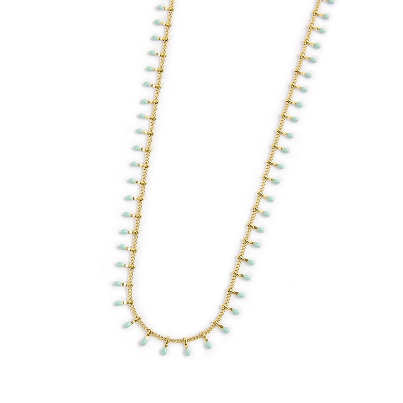 Collane penenti smaltati e collana stella marina Collane penenti smaltati e collana stella marina