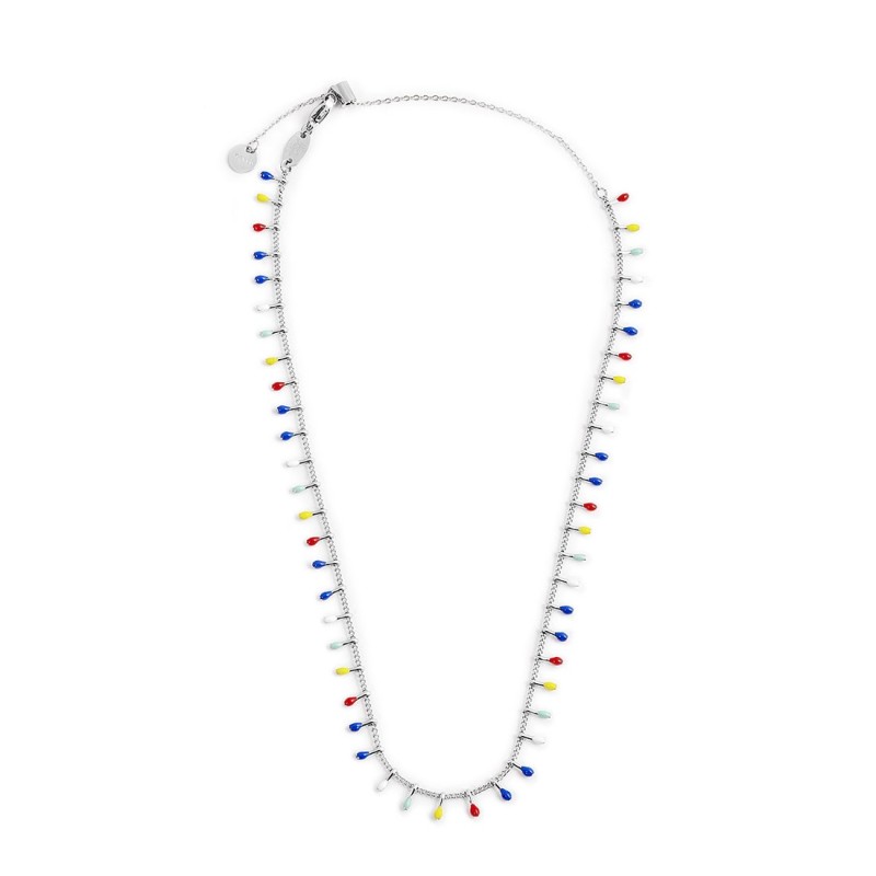 Collane penenti smaltati e collana stella marina Collane penenti smaltati e collana stella marina