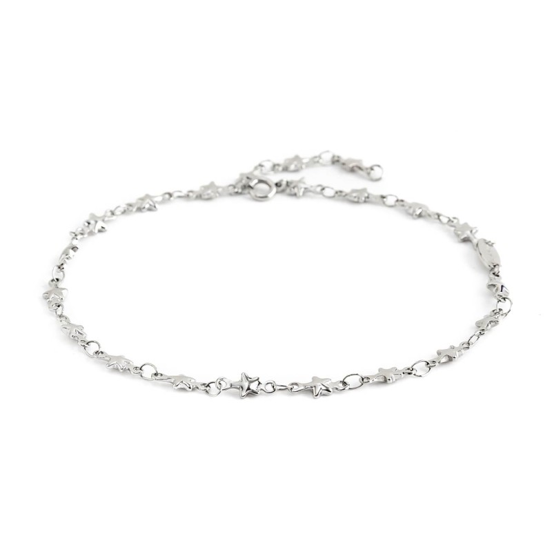 Cavigliera con stelle e cavigliera con pietre turchesi