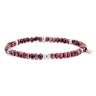 Bracciale elastico in agata Bracciale elastico in agata