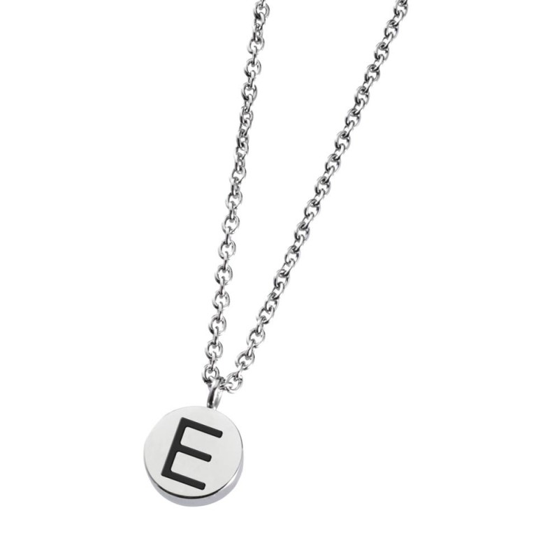 Collana con lettera smaltata Collana con lettera smaltata