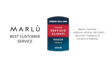 MARLÙ: riconosciuta l’eccellenza nel servizio clienti  MARLÙ: riconosciuta l’eccellenza nel servizio clienti