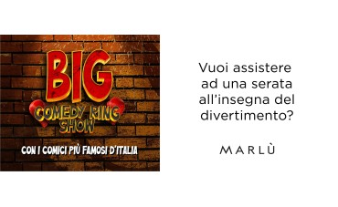 Comedy Ring - Partecipa con Marlù! Comedy Ring - Partecipa con Marlù!