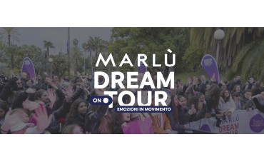 Marlù porta le sue emozioni in movimento a Sanremo con il Marlù Dream On Tour 2025  Marlù porta le sue emozioni in movimento a Sanremo con il Marlù Dream On Tour 2025