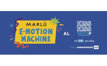Marlù Official Partner di Kiss Kiss Way con la sua "E-motion Machine" la macchina cattura emozioni! Marlù Official Partner di Kiss Kiss Way con la sua "E-motion Machine" la macchina cattura emozioni!
